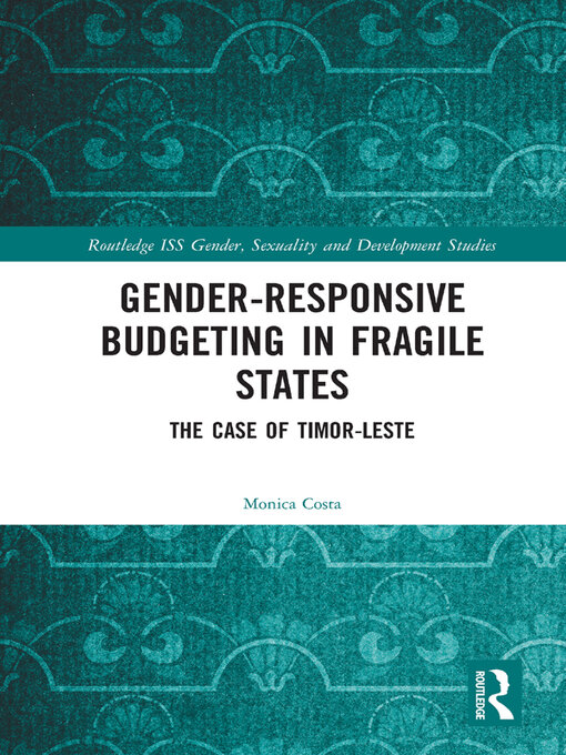 Title details for Gender Responsive Budgeting in Fragile States by Monica Costa - Available